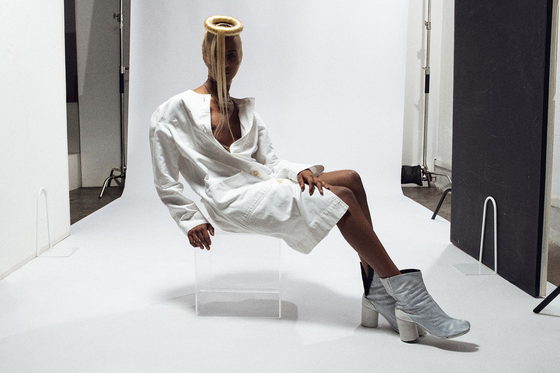 Martin Margiela x TO BE magazine editorial cast by GO-SEE photographed by Tré Koch